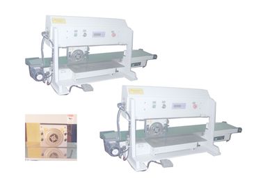 High Efficiency Pcb Depaneling Machine, Motorized Pcb Separation With Converoy, CWV-2A